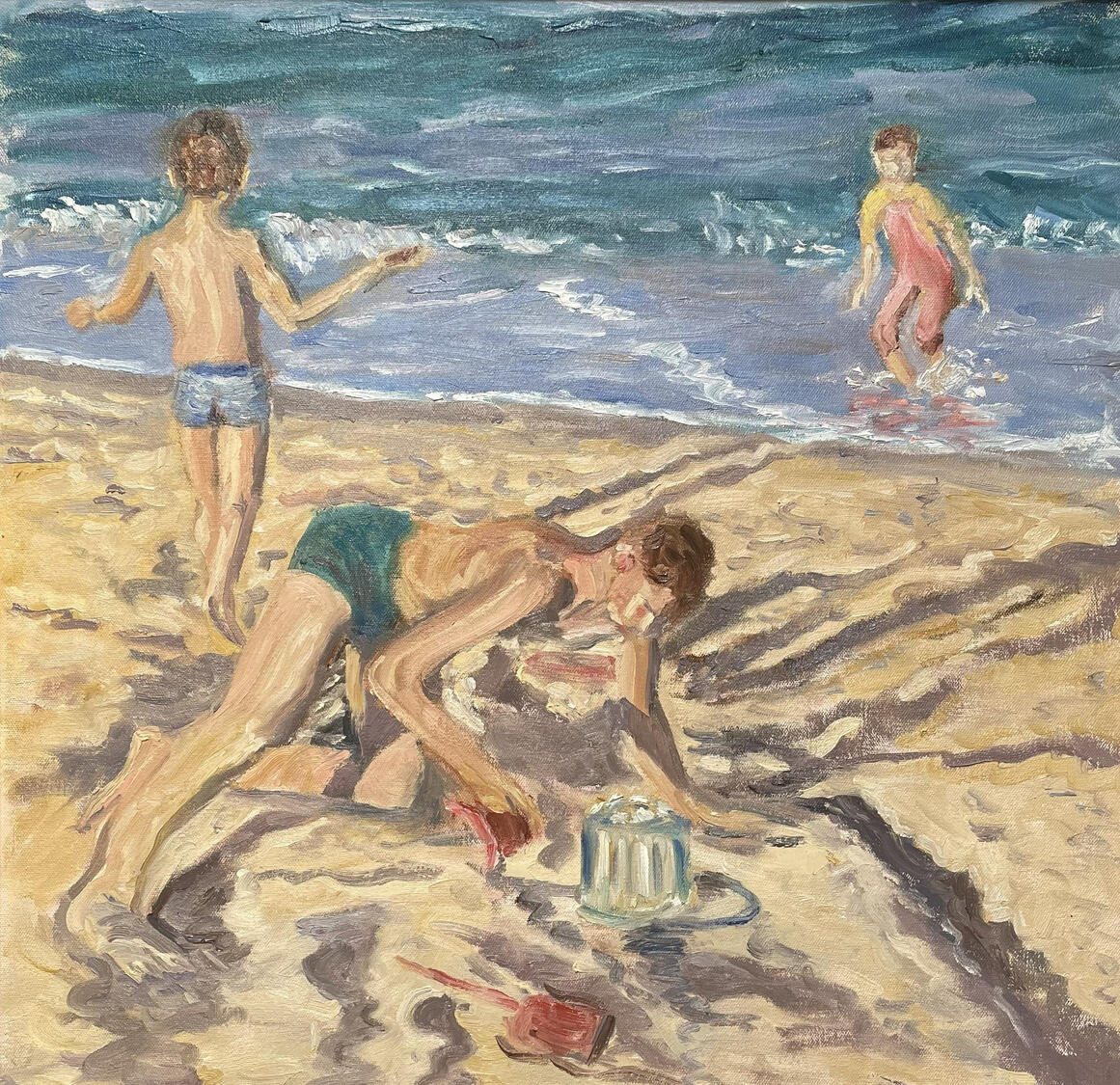 Sacred chilhood play, 65x75